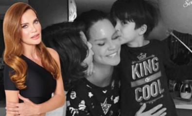 Küçük oğlunun kaybında teselliyi onda bulmuşut! Ebru Şallı'nın büyük oğlunu gören dönüp bir daha bakıyor!