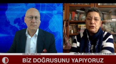 Terör sempatizanı TTB Başkanı Şebnem Korur Fincancı FETÖ kanalına çıktı!