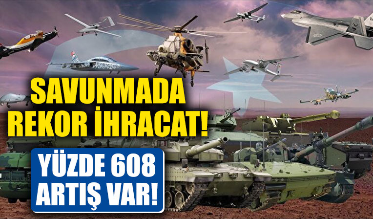 Türk savunma sanayii Afrika'ya ihracatta yüzde 608 artış gösterdi!