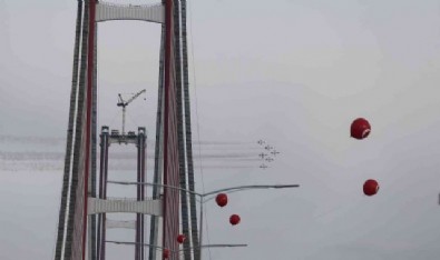 Türkiye'nin tarihe damgası 1915 Çanakkale Köprüsü İHA'ların objektifinde! Selçuk Bayraktar: 'Köklerden göklere...'