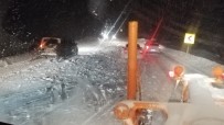 Antalya-Konya Karayolu Yogun Kar, Tipi Ve Buzlanma Nedeniyle Tirlarin Geçisine Kapatildi