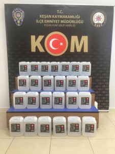 Kesan Polisinden Sahte Içki Operasyonu