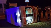Tokat'ta Ambulansla Otomobil Çarpisti Açiklamasi 3 Saglikçi Yaralandi Haberi