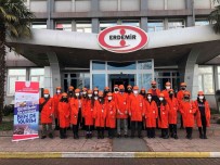 130 Lise Ögrencisi Erdemir'i Ve Üretim Süreçlerini Tanima Firsati Buldu