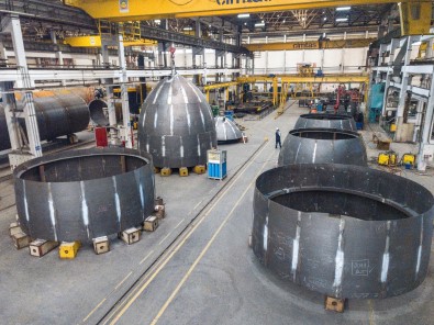 1915 Çanakkale Köprüsü'nün Kulelerinde Yer Alacak Top Mermisi Figürleri Yola Çikti