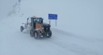 Antalya-Konya Karayolunda Kar Yagisi Basladi