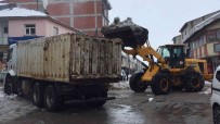 Karliova'da Karla Mücadele Sürüyor Haberi