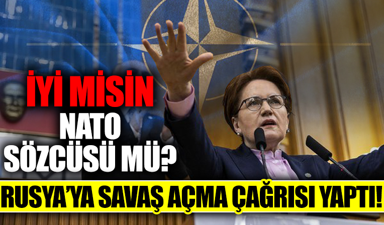 Türkiye'ye kurulmaya çalışılan tuzağa Meral Akşener de alet oldu! Türkiye'ye Rusya'ya savaş açma çağrısı yaptı