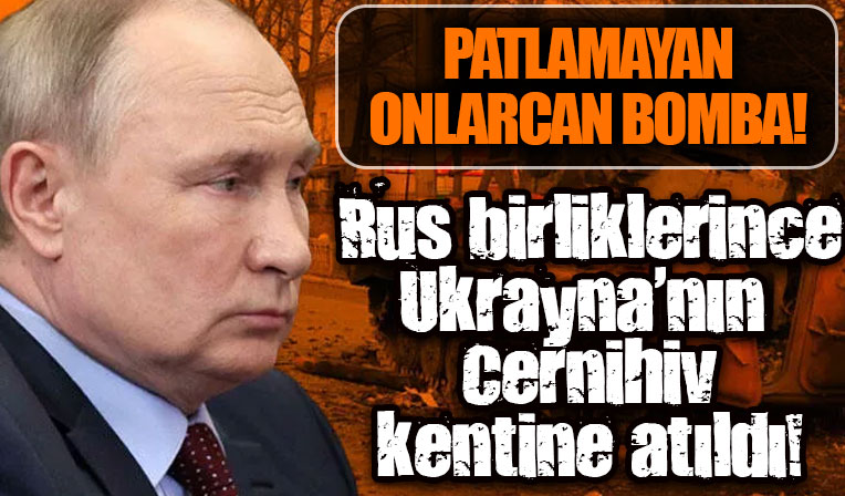 Ukrayna'da patlamamış onlarca Rus bombası ele geçirildi