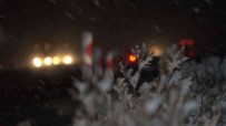 Aksaray'da Kar Yagisi Yüksek Kesimleri Beyaza Bürüdü