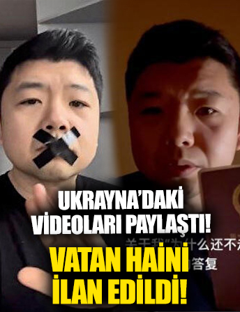 Çinli vlogger Ukrayna'daki videoları paylaştı! Vatan haini ilan edildi!