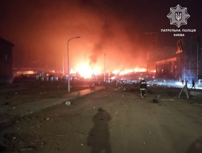 Rusya, Kiev'in Merkezine Yakin Noktalara Füze Saldirilari Gerçeklestirdi Açiklamasi 1 Ölü