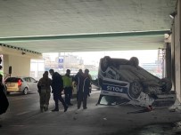 Polis Araci Takla Atti Açiklamasi 2 Polis Yarali