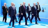 Başkan Recep Tayyip Erdoğan, NATO Olağanüstü Devlet ve Hükümet Başkanları Zirvesi için Brüksel'de