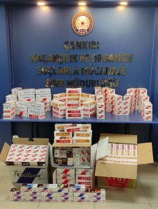 Çankiri'da 52 Bin Kaçak Makaron Ele Geçirildi