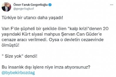 HDP'li Gergerlioğlu'nun yalanını valilik video ile patlattı!