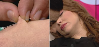 Nur Viral iğne korkusunu hipnoz ile yendi!