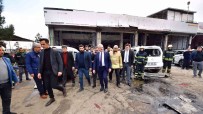 Vali Karaloglu, Patlamanin Oldugu 3. Sanayi Sitesi'nde Incelemede Bulundu