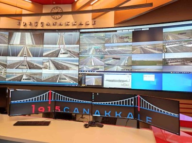 1915 Çanakkale Köprüsü Ve Otoyolu Akilli Ulasim Sistemi Ile Donatildi