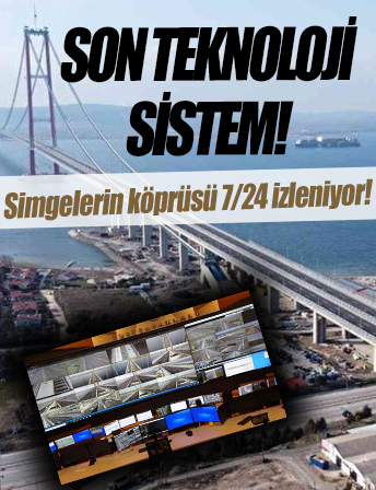 Simgelerin köprüsü son teknoloji Akıllı Ulaşım Sistemi ile donatıldı