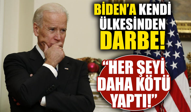 Biden'a kendi ülkesinden darbe! 'Rusya Ukrayna savaşı ile ilgili her şeyi daha da kötüleştirdi'