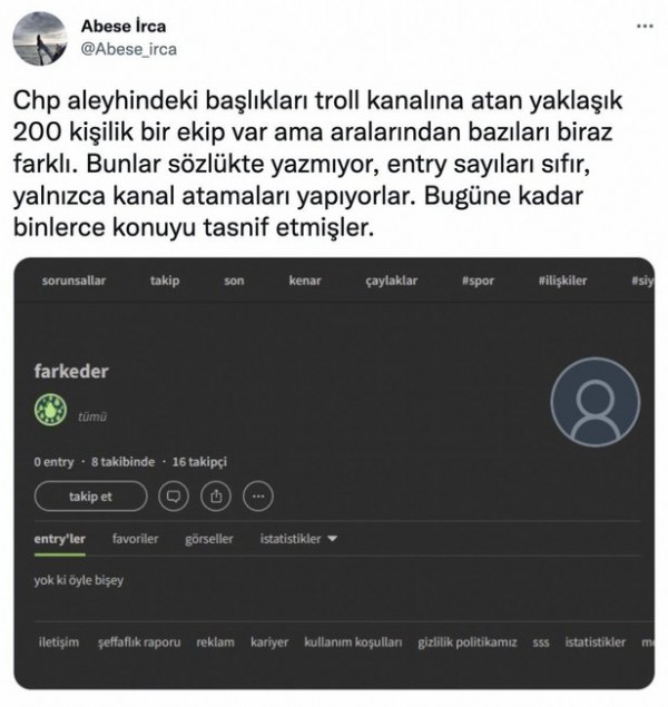 Ekşi Sözlük ile CHP arasındaki gizli anlaşma açığa çıktı! Troll ordusuyla algı propagandası yapıyorlar!