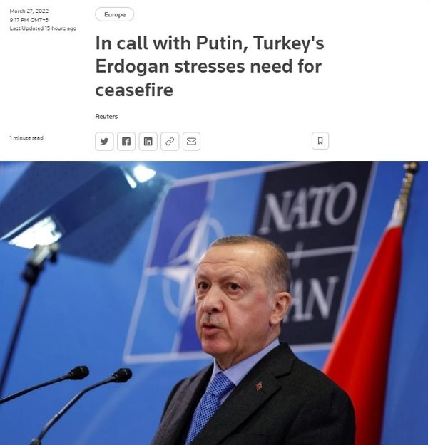 Türkiye’nin arabuluculuk rolü dünya basınında! 'Krizde diplomasiyi Türkiye yürütüyor'