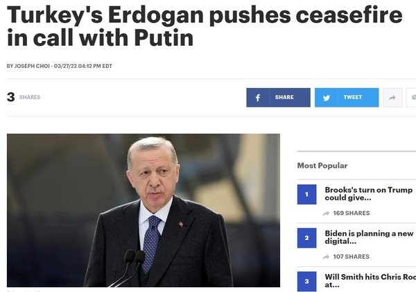 Türkiye’nin arabuluculuk rolü dünya basınında! 'Krizde diplomasiyi Türkiye yürütüyor'