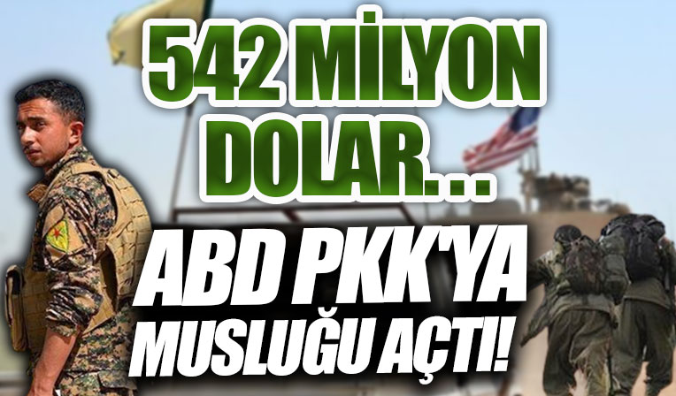 ABD terörist sevdasından vazgeçmiyor: YPG/PKK’nın faydalandığı eğit-donat fonuna 542 milyon dolar!
