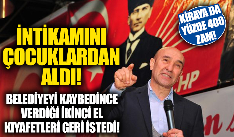 CHP'li İzmir Büyülşehir Belediyesi'nde 'intikam' skandalı! Verdikleri kıyafetleri bile geri istediler!