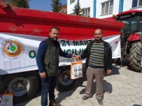 Hisarcik'ta Bin 500 Fidan Dagitildi