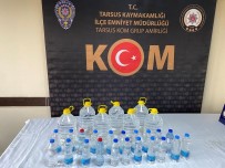 Mersin'de 50 Litre Sahte Içki Ele Geçirildi