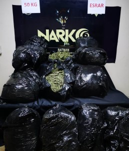 Batman'da Süpheli Araçtan 50 Kilo Esrar Çikti Açiklamasi 1 Kisi Tutuklandi
