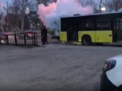 Gün geçmiyor ki bir İETT otobüsü arızası yaşanmasın! Pendik’te İETT otobüsünde yangın paniği!