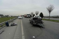 Hurdaya Dönen Araçtan Sag Kurtuldular