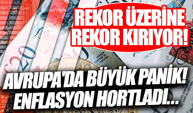 Avrupa'da enflasyon durdurulamıyor! İspanya ve Almanya'da büyük panik