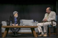 Sair Ve Çevirmen Cevat Çapan, Mersin Sehir Tiyatrosu Oyunculariyla Bulustu