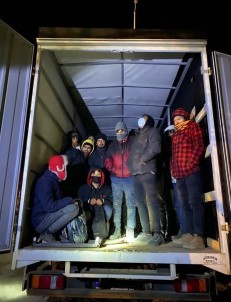 Agri'da 55 Afganistan Uyruklu Göçmen Yakalandi