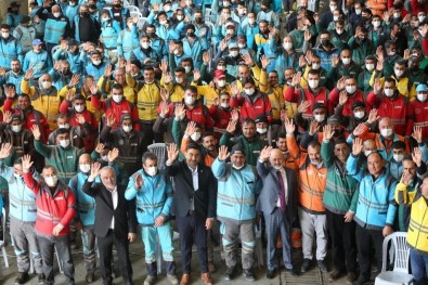 Baskan Çolakbayrakdar, Ramazan Ayi Öncesi Çalisanlarla Bir Araya Geldi