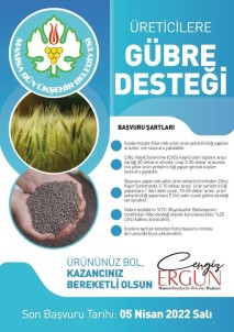 Büyüksehirin Gübre Destegi Basvurusu 5 Nisan'a Uzatildi