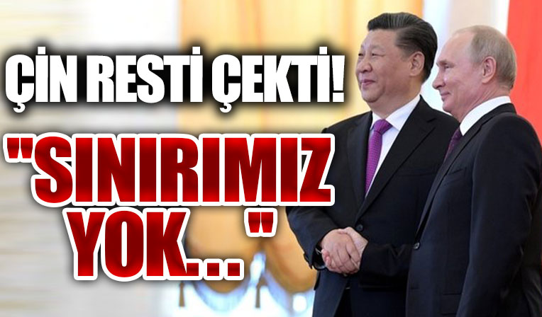 Çin'den son dakika açıklaması: Rusya ile iş birliğimizin sınırı yok!.