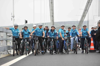 Dünyanin En Büyük Asma Köprüsü, Bisiklet Turuna Hazir