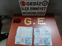 Gediz'de Sahte Altin Ele Geçirildi