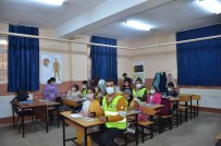 Sirnak'ta Yesilay Gönüllülerinden Okullara Ziyaret