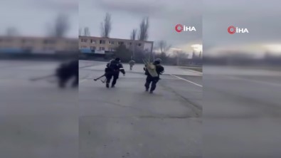 Ukrayna Askeri, Kulbakio Havaalani'ni Ruslardan Geri Aldi