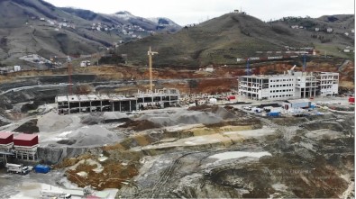 Ordu Sehir Hastanesi'nin Yüzde 25'I Tamam