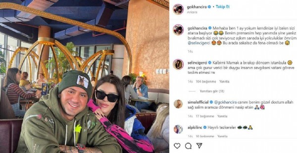 Selin Ciğerci Gökhan Çıra'yı askere gönderdi!