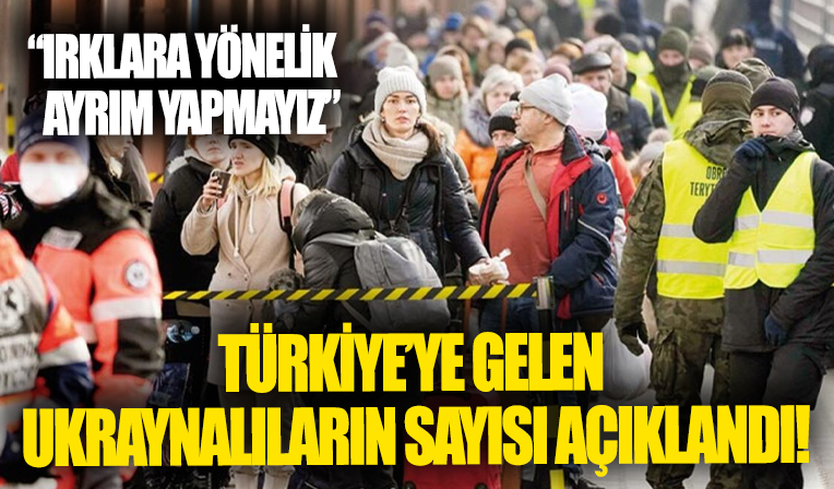 Bakan Soylu: Türkiye'ye gelen Ukraynalı sayısı 20 bini aştı