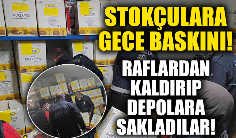 Raftan kaldırıp depoya saklamışlar: Diyarbakır’da yağ stoklayan marketlere belediyeden gece baskını!