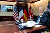 Biden, Ingiltere, Almanya Ve Fransa Lideriyle Rusya-Ukrayna Savasini Görüstü